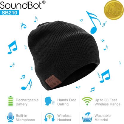 SoundBot Bluetooth Speaker Beanie - Image 2