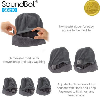 SoundBot Bluetooth Speaker Beanie - Image 6