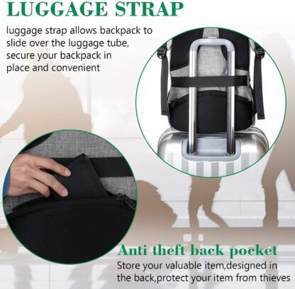 Anti-Theft Travel Backpack - Image 5