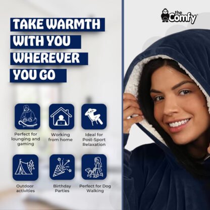 The COMFY Oversized Blanket Sweatshirt - Image 3