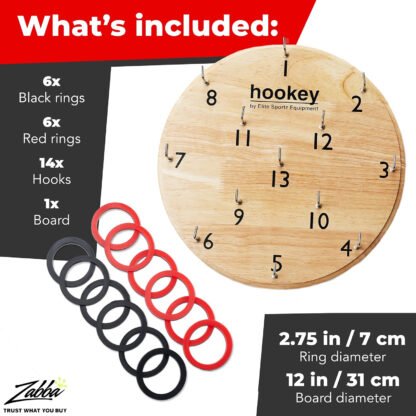 Hookey Ring Toss Game Board - Image 3