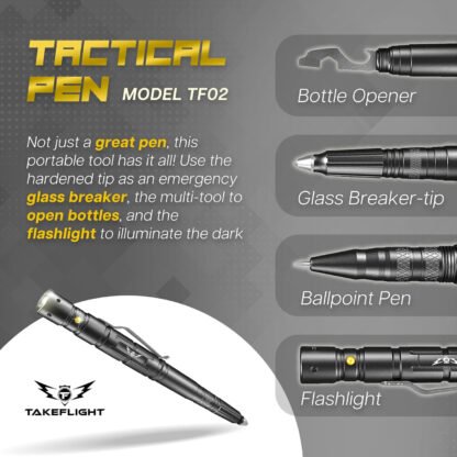 Tactical Pen Self-Defense Multi-Tool Pen - Image 2