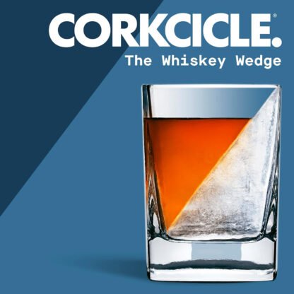 Corkcicle Whiskey Wedge Glass - Image 3