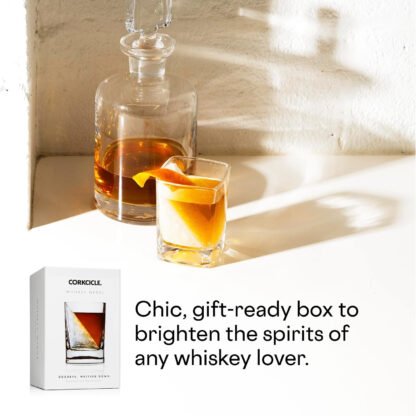 Corkcicle Whiskey Wedge Glass - Image 6