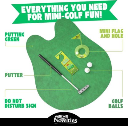 Potty Putter Toilet Time Golf Game - Image 3