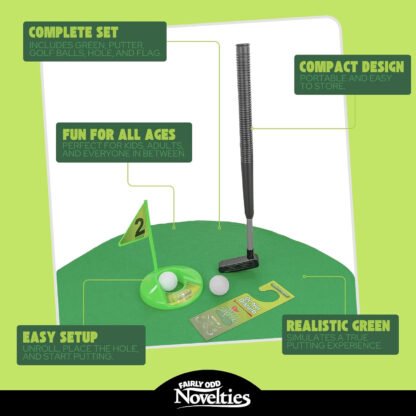 Potty Putter Toilet Time Golf Game - Image 5