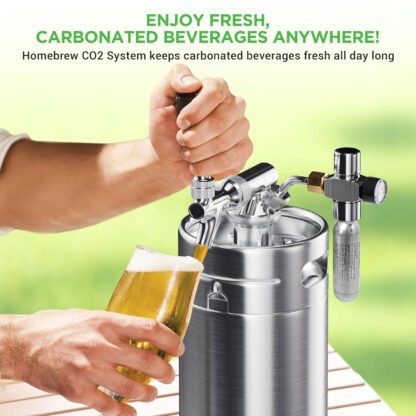 NutriChef Pressurized Growler Tap - Image 3