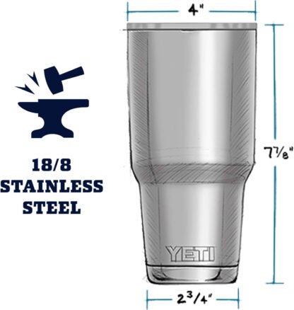 YETI Rambler Steel Vacuum Insulated Tumbler - Image 2