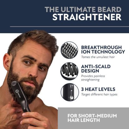 Arkam Premium Beard Straightener - Image 3