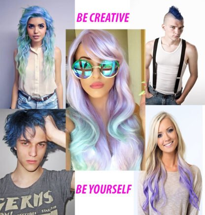 Metallic Glitter Hair Chalk - Image 4