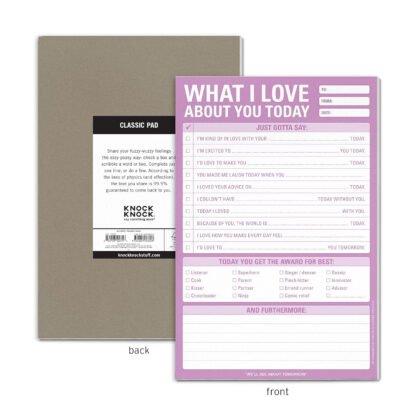 What I Love about You Today Pad - Image 2