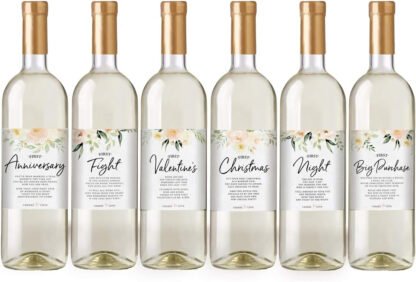 Wedding Firsts Wine Bottle Labels - Image 2
