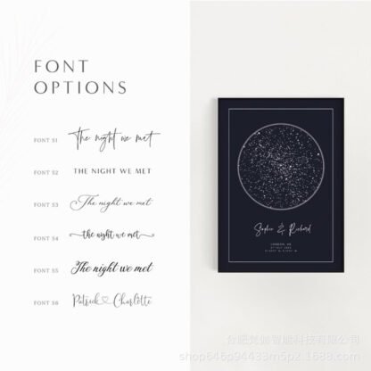 Custom Constellation Map - Image 9