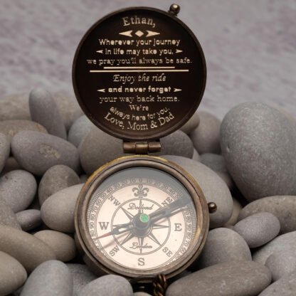 Engraved Photo Compass - Image 4