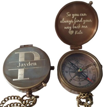 Engraved Photo Compass - Image 5