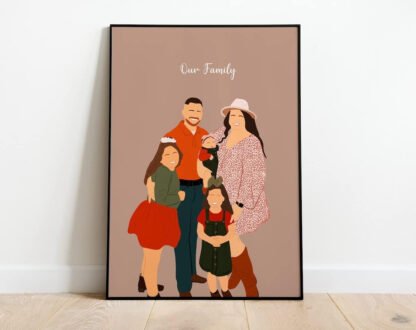 Custom Wedding Portrait - Image 9