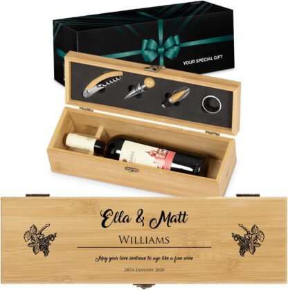 Personalized Wine Box Gift