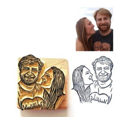 Personalized Family Portrait Stamp