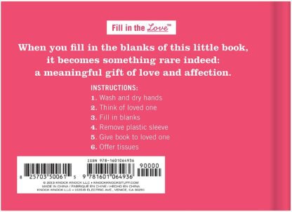 What I Love About You Fill-In Book - Image 2