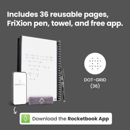 Rocketbook Smart Reusable Notebook - Image 4