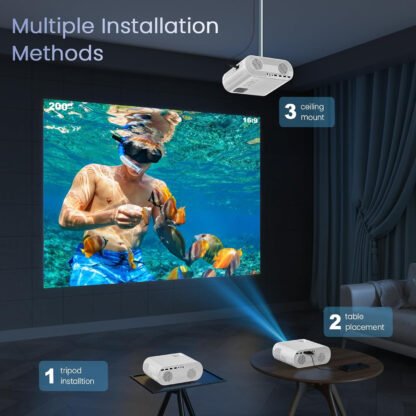 176″ Home Movie Projector - Image 8
