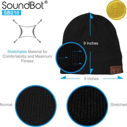SoundBot Bluetooth Speaker Beanie - Image 4