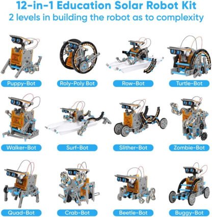 12-in-1 Build Your Own Robot Science Kit - Image 2