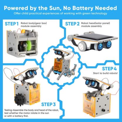 12-in-1 Build Your Own Robot Science Kit - Image 3