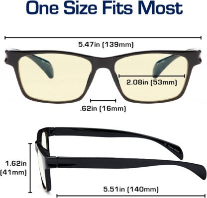 Gamma Ray Blue Light Blocking Glasses - Image 3