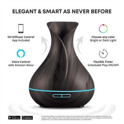 Sierra Smart Wireless Essential Oil Diffuser - Image 2