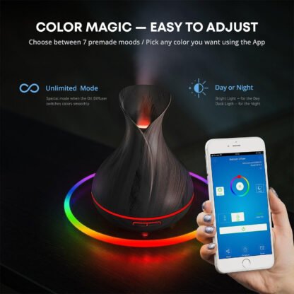 Sierra Smart Wireless Essential Oil Diffuser - Image 3