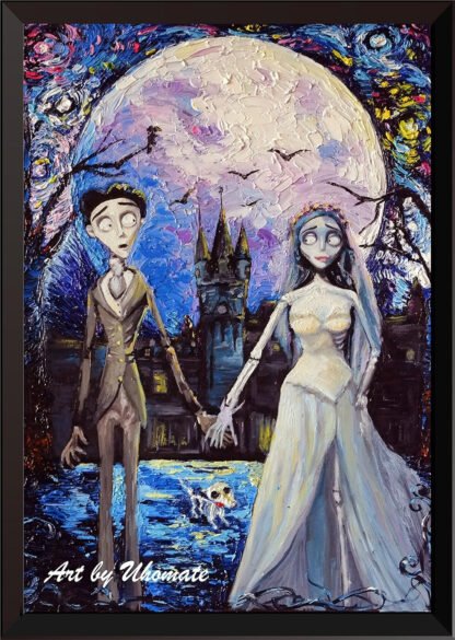 Personalized Tim Burton Style Portrait
