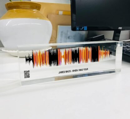 Personalized 3D Voice Sound Wave Art