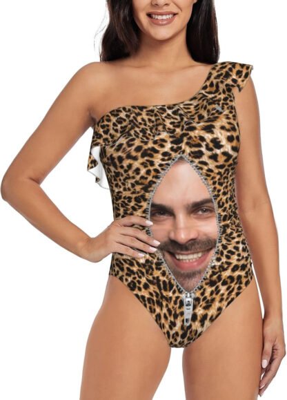 Custom Zip Face Swimsuit
