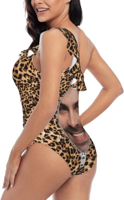 Custom Zip Face Swimsuit - Image 4