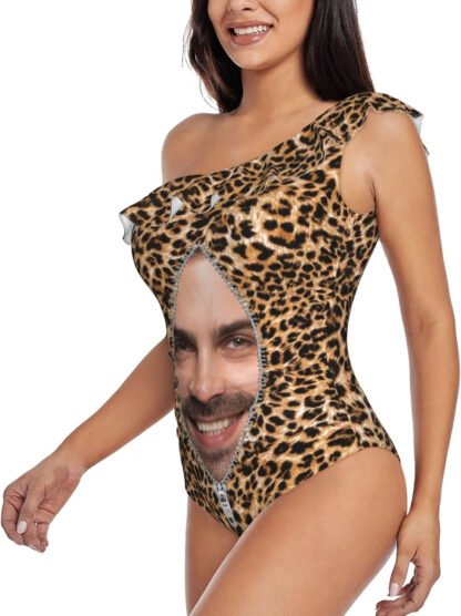 Custom Zip Face Swimsuit - Image 5