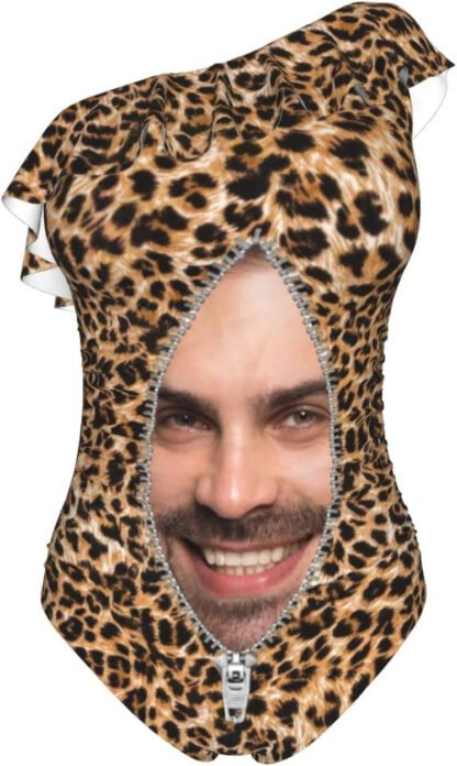 Custom Zip Face Swimsuit - Image 6