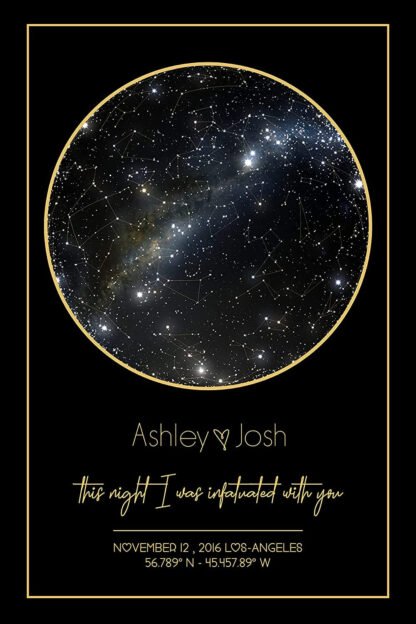 Personalized Night Sky Print