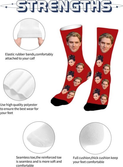 Personalized Face Socks - Image 4
