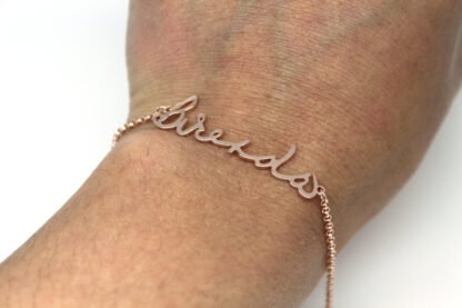 Personalized Handwriting Bracelet - Image 6