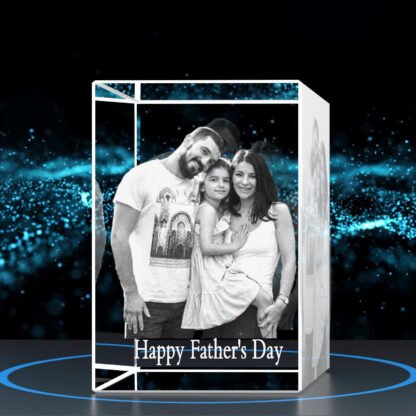 Personalized 3D Photo Crystal Rectangle