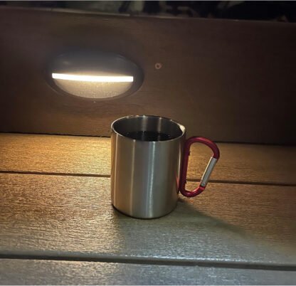 Stainless Steel Carabiner Handle Travel Mug - Image 7