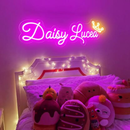 Knitted Name Light
