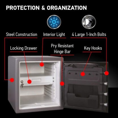 Fireproof Document and Valuable Safe - Image 6