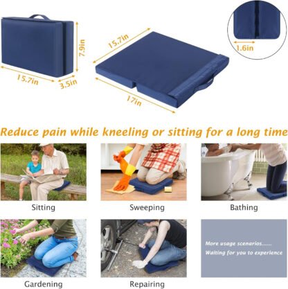 Folding Garden Kneeler and Seat - Image 2