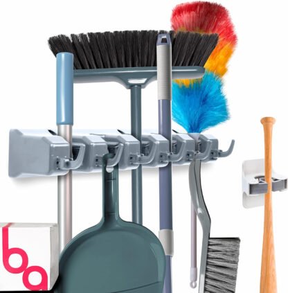 Space Saving Broom Holder
