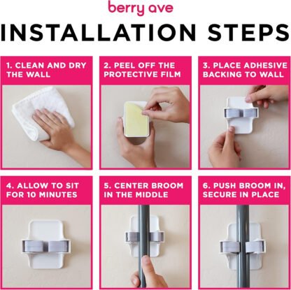 Space Saving Broom Holder - Image 6