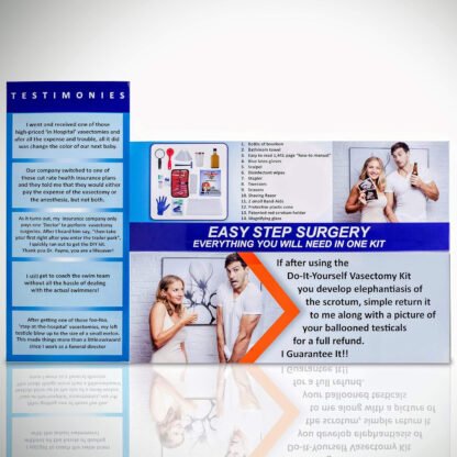 Prank DIY Vasectomy Kit Gift Box - Image 2