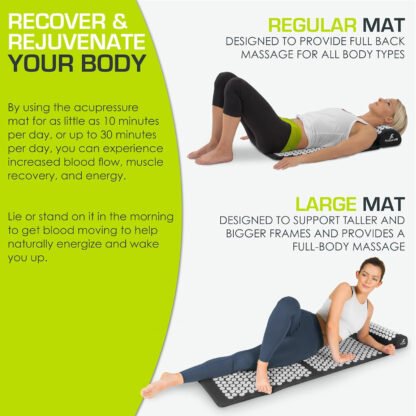 ProsourceFit Acupressure Mat and Pillow Set - Image 5
