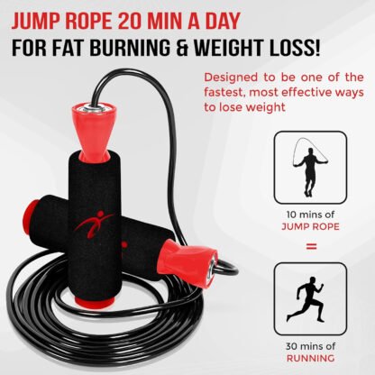 Tangle-Free Adjustable Jump Rope - Image 4
